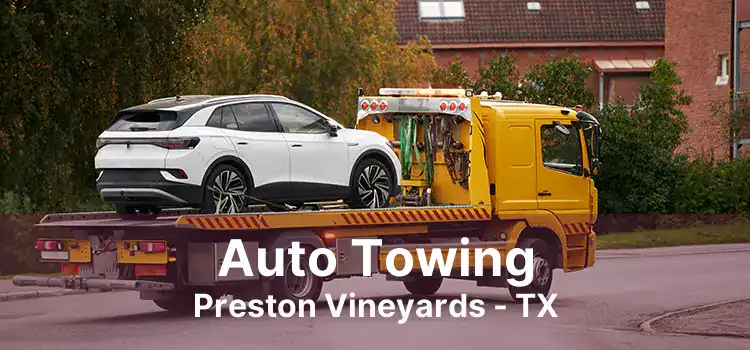 Auto Towing Preston Vineyards - TX