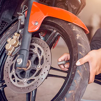 Mobile Tire Change in The Trails, TX