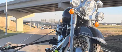 motorcycle towing in Frisco, TX