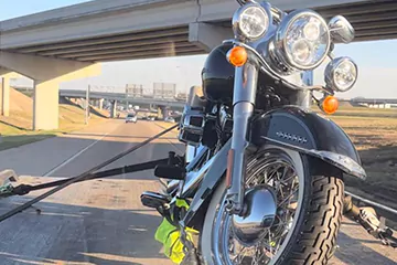 Best Motorcycle Towing in Stonebriar, TX